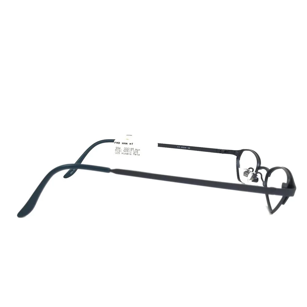 ogi Eyeglasses Frames 510 COL. 57 Matte Dark Navy Blue Wire Rim 43-20-140
